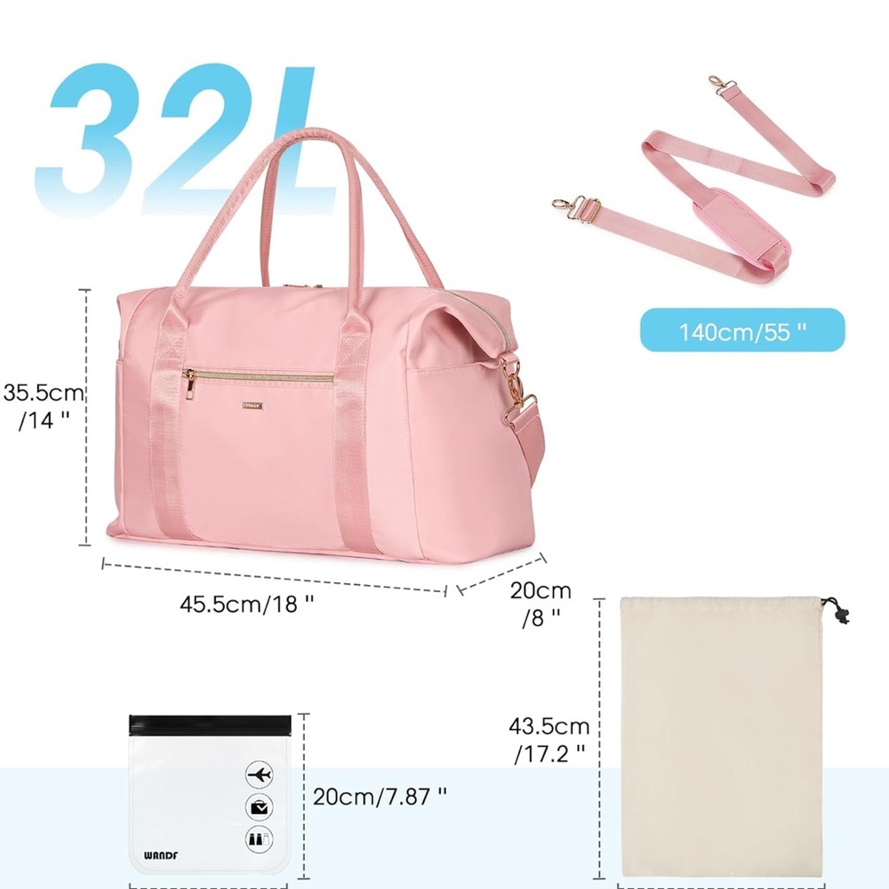 AIRLINE TRAVEL DUFFEL BAG